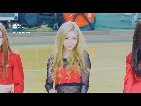 [4K] 190106 모모랜드 제인 _ 뿜뿜(Bboom Bboom) , MOMOLAND JANE FAN CAM | 18-19 WKBL 여자농구 올스타전