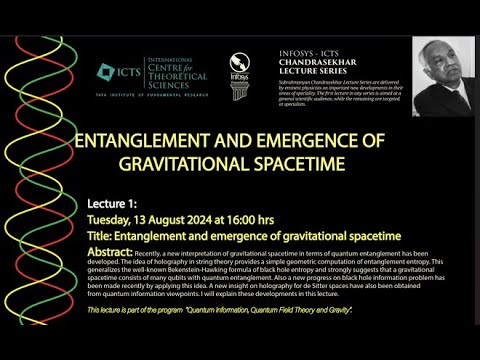 Entanglement and Emergence of Gravitational Spacetime — YouTube thumbnail