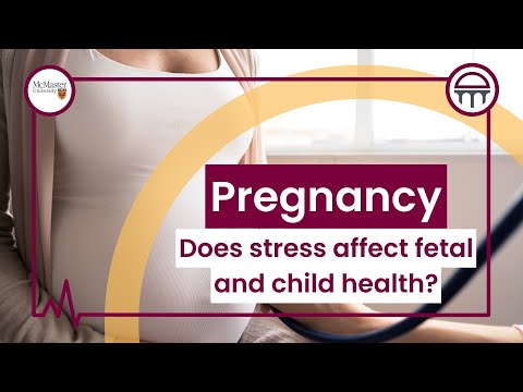 Stress during pregnancy: does stress affect fetal and child health?