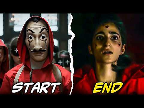 The ENTIRE Story of MONEY HEIST in 100 Minutes