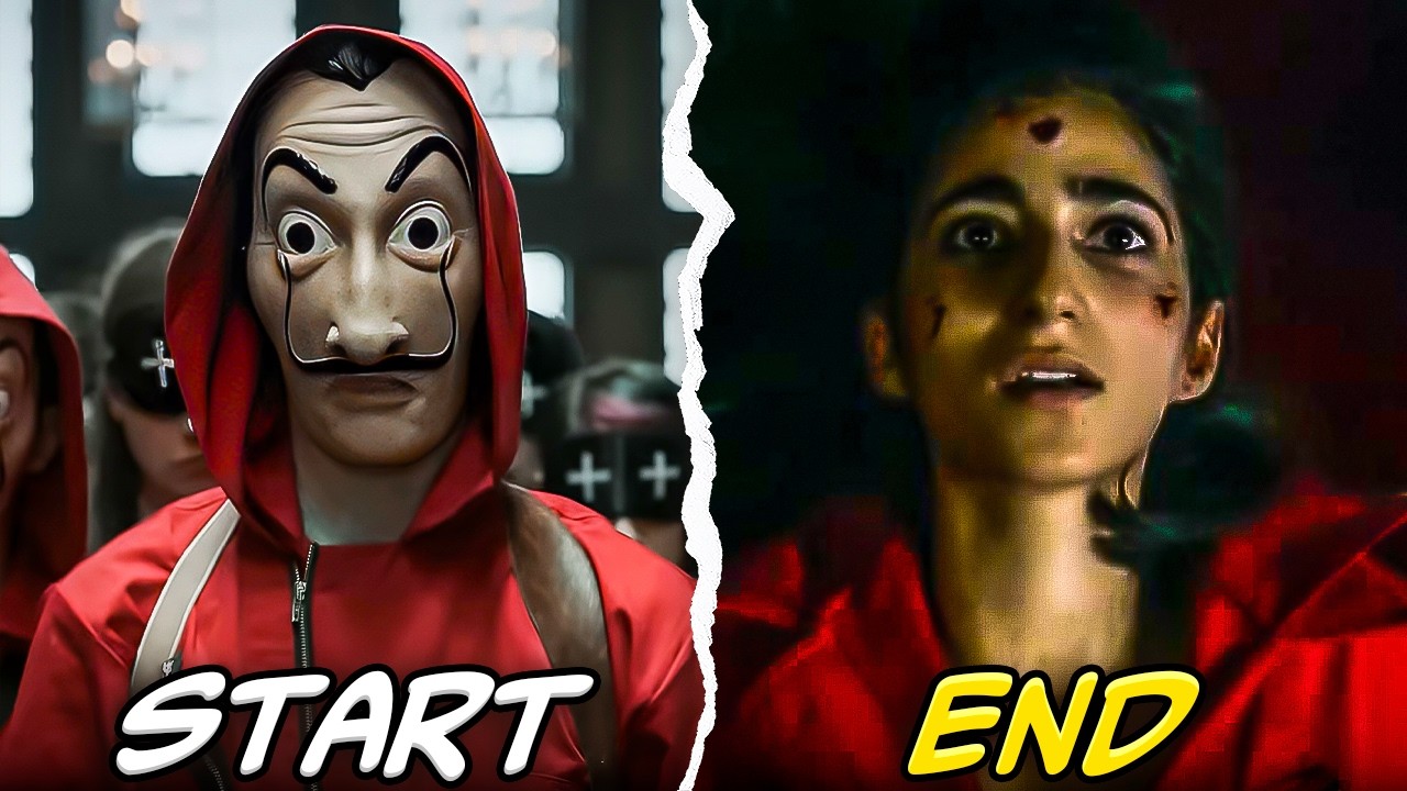 The ENTIRE Story of MONEY HEIST in 100 Minutes