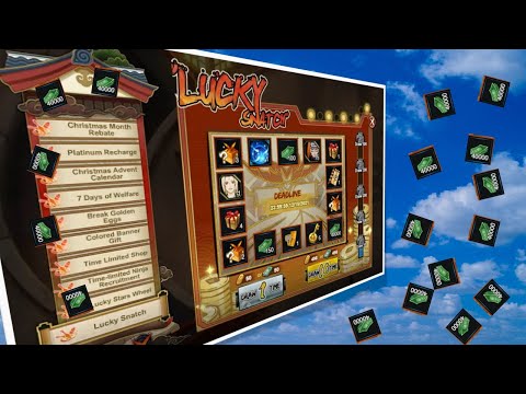 This Guy got 40K Coupons in Lucky Snatch.. so he put it back in Lucky Snatch.. || Naruto Online