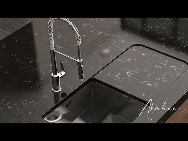 Кварцевый агломерат VicoStone BQ 8812 JAVA NOIR
