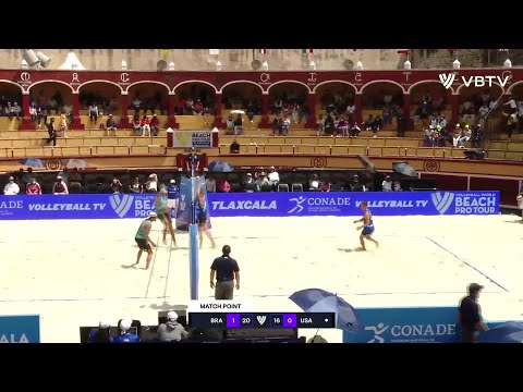 Renato/Vitor Felipe vs. Roberts/Caldwell - Match Highlights | Qualification | Tlaxcala 2022