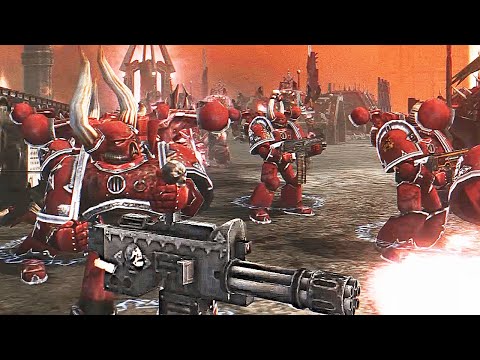 Unification Mod (Survival): Chaos Legion vs Black Templars! - Warhammer 40K: Dawn of War: Soulstorm