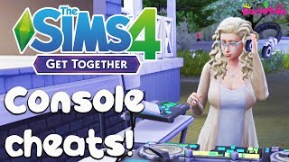The Sims 4 Get Together CHEATS for CONSOLE PS4/Xbox
