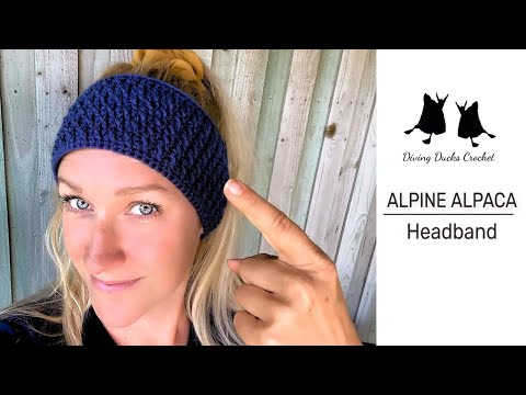 , title : 'My "ALPINE ALPACA" Headband Crochet Pattern'