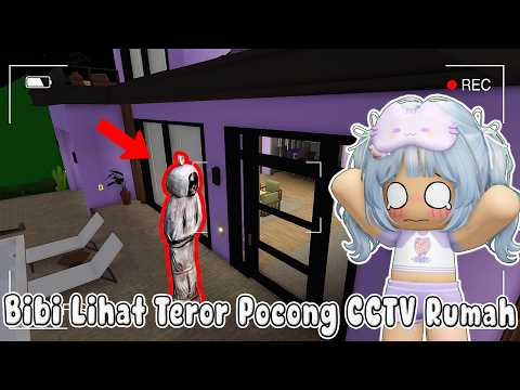 BIBI LIHAT PENAMPAKAN  POCONG KELILING DI CCTV RUMAH BARU  BIMALA || BROOKHEAVEN🏡ROBLOX INDONESIA