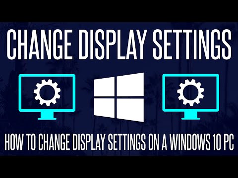 How to Customize/Change Display Settings on a Windows...