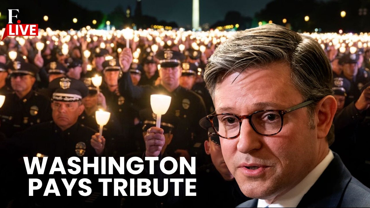 DC Vigil | Mike Johnson Pays Tribute to Fallen Law Enforcement Officers | LIVE