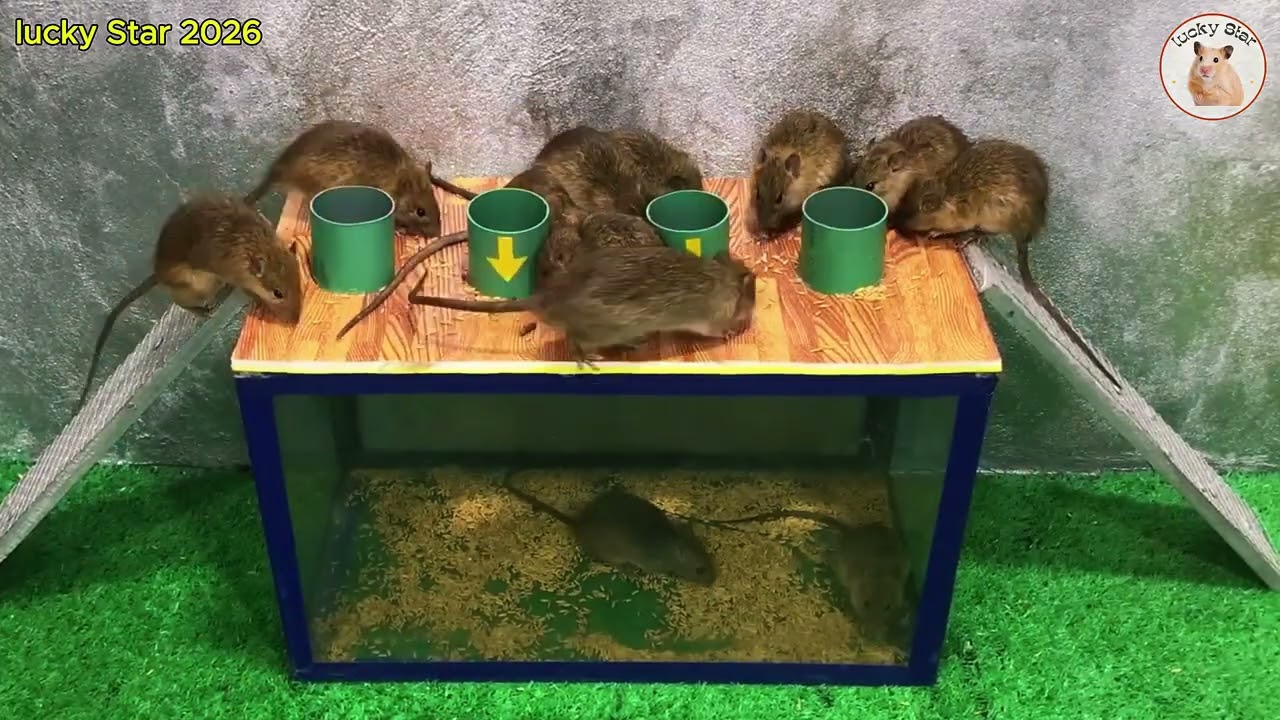 人生でネズミを捕まえる最も簡単な方法 | mouse trap 2026