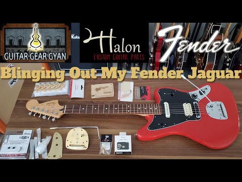 Blinging Out My Fender Jaguar | Halon Guitar Parts | Part 1 - The Plan
