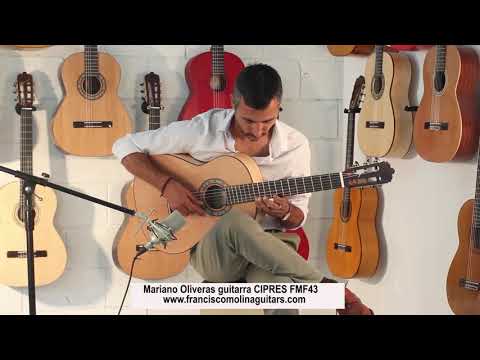 Guitarra Francisco Molina Flamenca FMF43 Ciprés tapa de cedro 2021 image 15