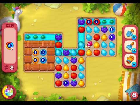 GardenScapes Level 12214 no boosters