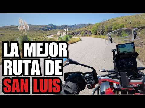 La mejor ruta de San Luis: El Trapiche - Nogolí | Aprilia Tuareg 660