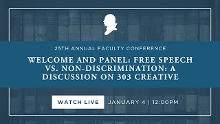 Click to play: Luncheon Discussion: Free Speech vs. Non-Discrimination: A Discussion on 303 Creative