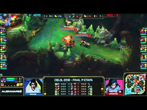 Final CBLoL 1º Split 2016 - Keyd vs INTZ - 3º Jogo