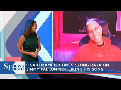'Out of this world': Yung Raja on his song making it onto Jimmy Fallon's show | ST NEWS NIGHT