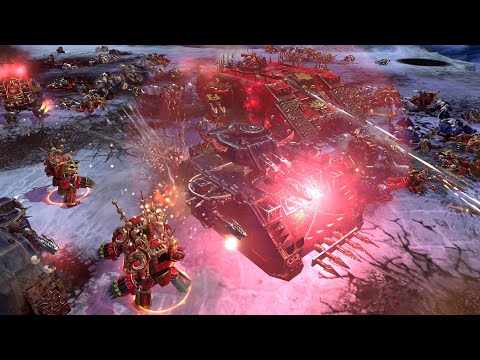 Chaos Space Marines vs Space Marines - Codex Mod - Warhammer 40K Dawn Of War 2 Retribution