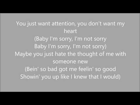 Attention VS. Sorry Not Sorry - Sam Tsui & Alyson Stoner (Lyrics)