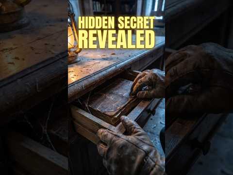 I Found a Hidden Secret Inside a 130-Year-Old Desk 🗝️