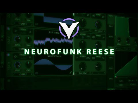 Neurofunk reese in Vital [FREE PRESET]
