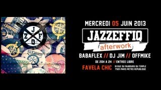 Jazzeffiq afterwork le Mercredi 5 Juin @ Favela Chic