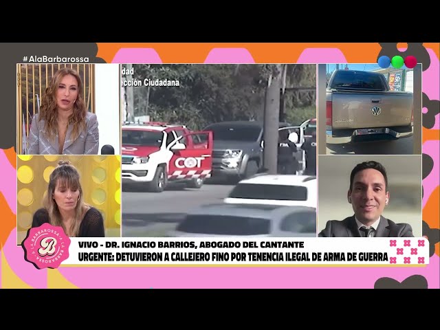 Ignacio Barrios en A la Barbarossa con Georgina Barbarossa