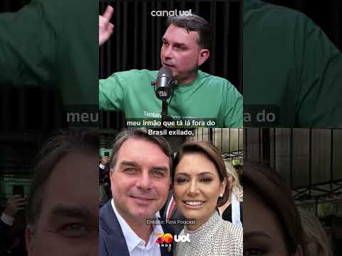 Flávio Bolsonaro diz que já teria ‘estancado’ crise se Michelle não fosse sua madrasta