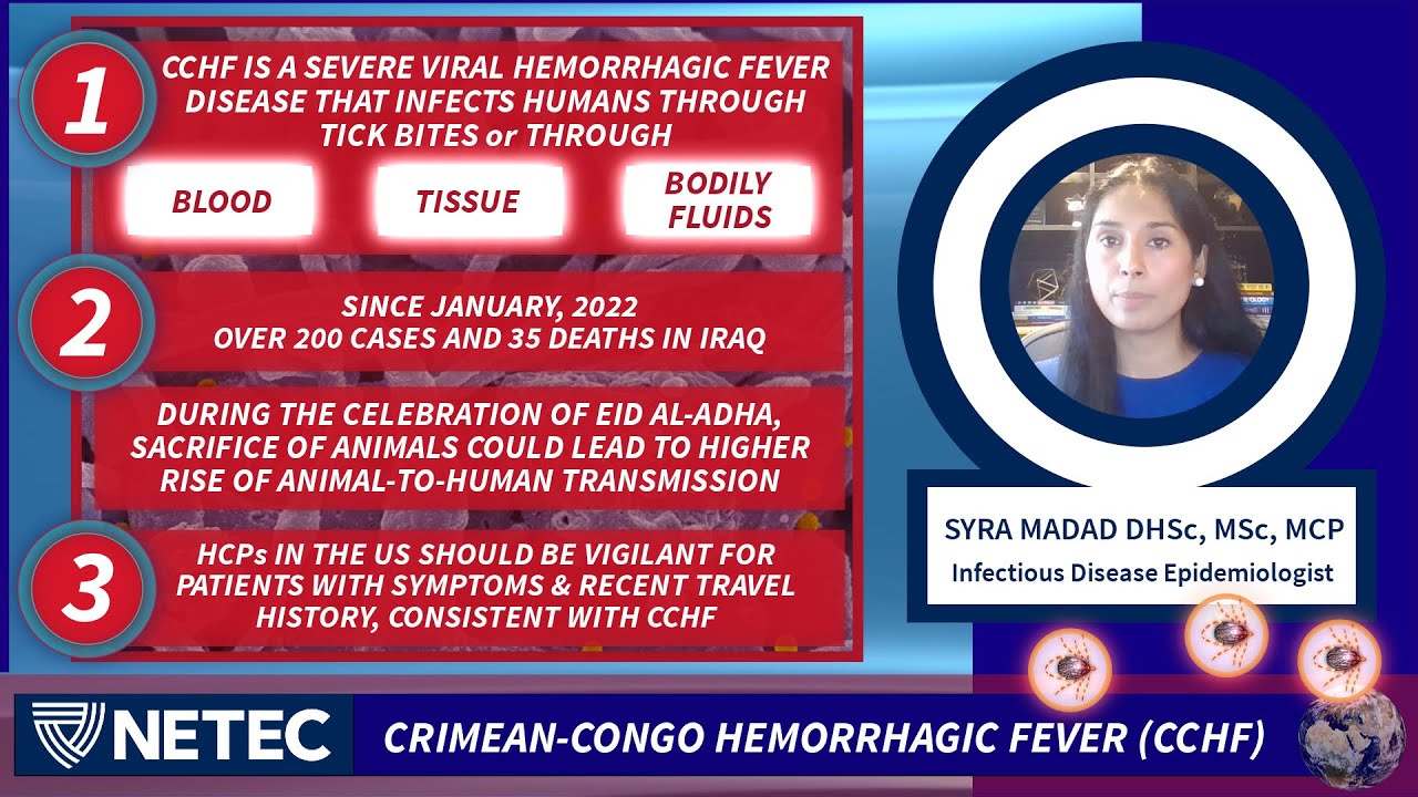 Special Pathogens of Concern Situation Report: Crimean-Congo Hemorrhagic Fever (CCHF)