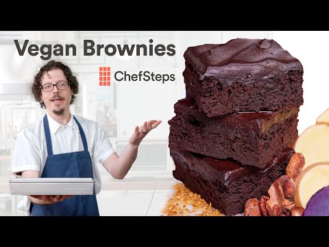 The Best Vegan Brownies You've Ever Sunk Your Teeth Into | Ultimate Plant-Based Brownie | ChefSteps