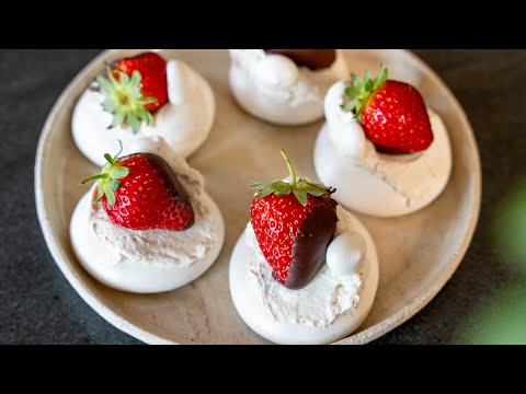 Mini pavlova façon dessert chic : la recette facile et bluffante