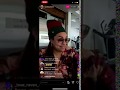 Raven Symone laughing on Instagram Live