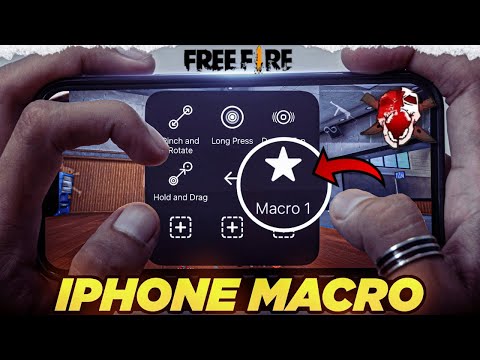IPhone Macro Settings ⚙️ | Free Fire 🔥 | 97% Headshots 🇧🇷