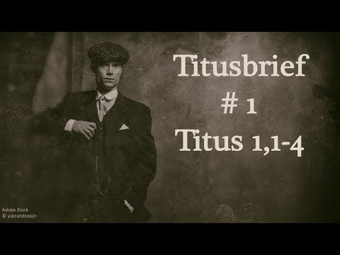 Predigtreihe: Titusbrief #1 - Das 1x1 des Glaubens für Gangster und Faulpelze | Jürgen Fischer