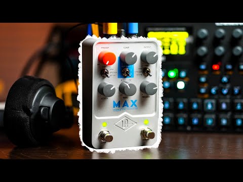 Universal Audio UAFX Max Preamp & Dual Compressor Pedal Universal Audio UAFX Max Preamp & Dual Compressor Pedal