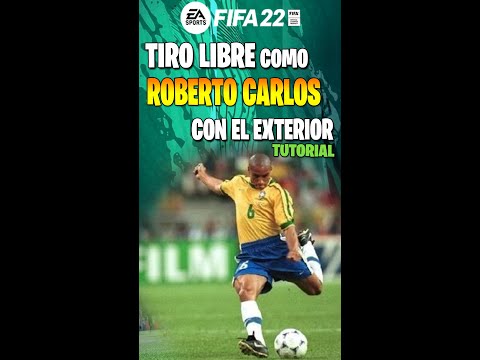 TIRO LIBRE como ROBERTO CARLOS en FIFA 22 TUTORIAL