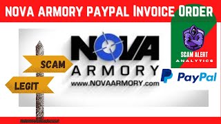 Nova Armory PayPal Scam - Have You Got Such Invoice