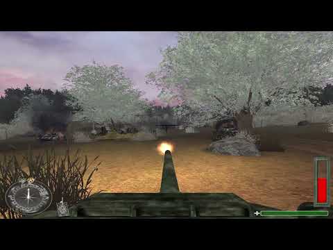 Call of Duty United Offensive Gameplay Walkthrough Part 9 - Soviet Campaign - Tank Mission