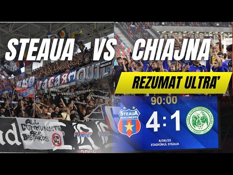 Steaua vs Concordia Chiajna - atmosfera Peluza SUD 2025