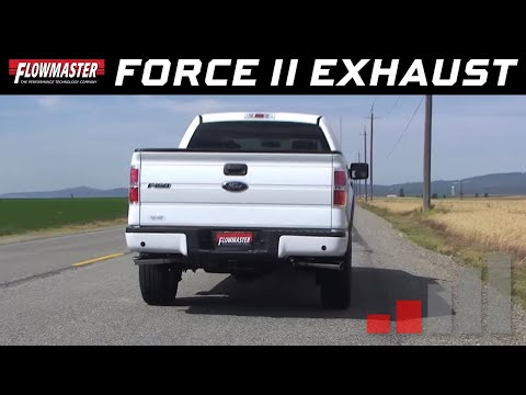 2009-14 Ford F-150 All V8 engines - Flowmaster Force II Cat-back Exhaust System 817478