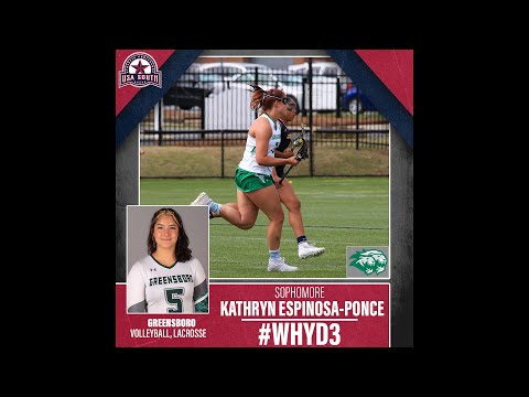 #WhyD3Wednesday: Kathryn Espinosa-Ponce (Greensboro)