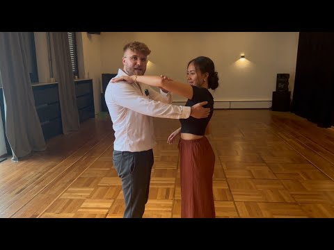 Crazy disco fox training for beginners | Basic steps, introduction to figures, dance posture...