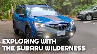 We traded in our van! | Exploring BC with the 2022 SUBARU OUTBACK WILDERNESS | Squamish