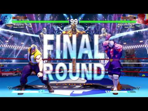 STREET FIGHTER V - Nash (BiosparkJ) vs. M. Bison (RapscallionNTP)