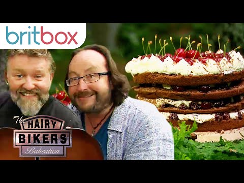 The Hairy Biker's Black Forest Gateau | The Hairy Bikers Bakeation