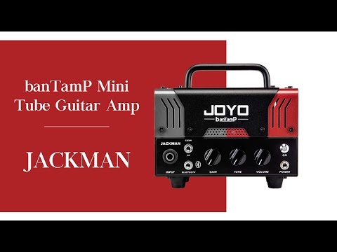 JOYO BanTamP JackMan 20 watt Mini Tube Guitar Amp Head Modern British Tone + Bluetooth Ships Free image 5