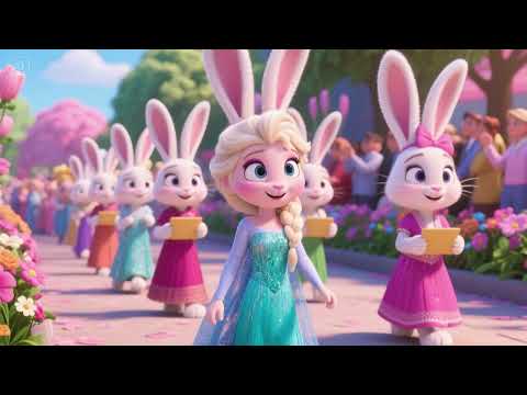 Elsa’s Bunny Parade in Bloom — A Springtime Song for Kids