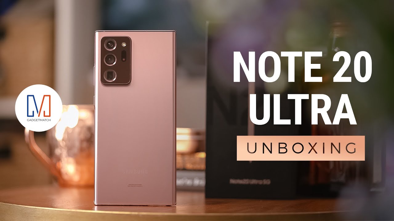 Samsung Galaxy Note 20 Ultra Unboxing, Hands-on & Camera Test!