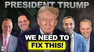 In conversation with President Trump